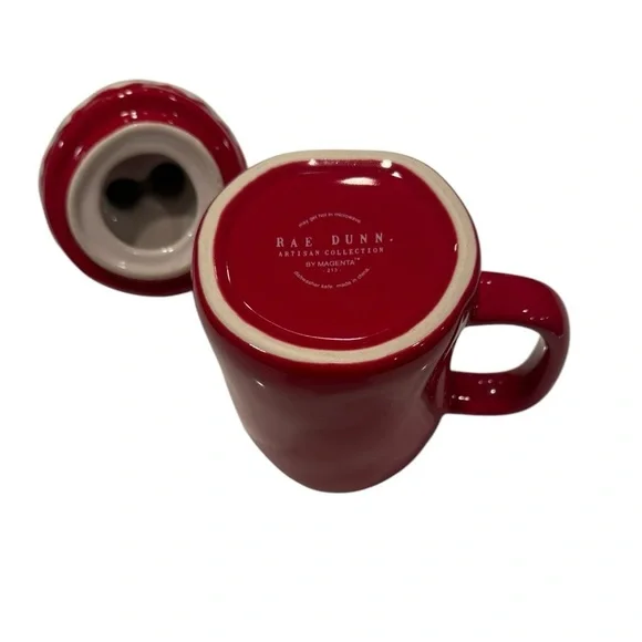 Rae Dunn HO HO HO Coffee Mug - allside red - ceramic
Upside Down Santa NEW - Picture 10 of 15